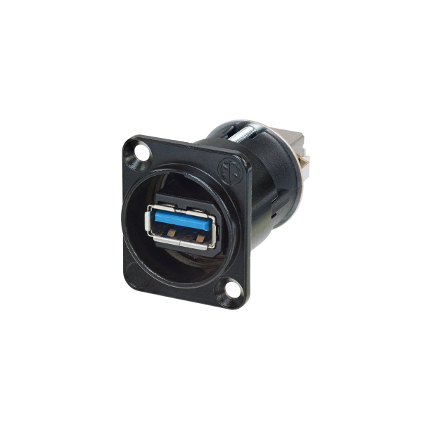 Neutrik NAUSB3-B USB Feed Through 3.0